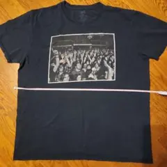 Tシャツ祭り破格値★ネイビー Tシャツ コンサート観客 ウォーリー