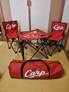 カープグッズ2018限定品チェア&テーブルセット 2025年最新】カープ チェア＆テーブルの人気アイテム - メルカリ