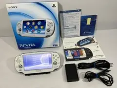 【完品】PlayStation Vita PCH-1000 ホワイト 本体