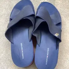 セール　TOMMY HILFIGER ネイビー サンダル　27センチ