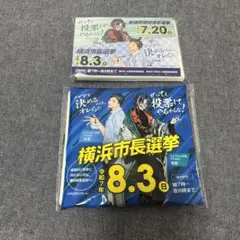にじさんじ 参議院議員選挙 横浜市長選挙 ポケットティッシュ