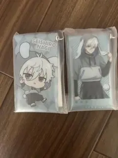 【ブルーロック】ミニクリアポーチ 凪誠士郎 ナムコ限定 casual bunny