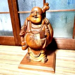 ぷーさん　七福神布袋様 彫刻 薫作 Yahoo!オークション -「薫作」(彫刻、オブジェ) (美術品)の落札