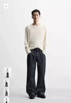 ZARA flare fit denim