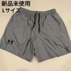 アンダーアーマー 新品未使用 トレーニング ショートパンツ(グレー/L)