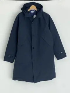 ネセサリーオアアンネセサリー　ジャケット　コート　中綿暖かい　ネイビー　2 美品 ネセサリーオアアンネセサリー ジャケット コート 中綿暖かい