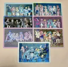 初音ミク ウエハースコレクトボックス カード レア 集合 7枚