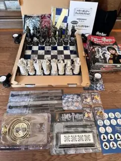 イギリス製　チェス　SAC セット　ゴルフ　貴婦人　貴族　ハリーポッター　陶器 Amazon | Noble Collection - Echiquier des Sorciers Harry