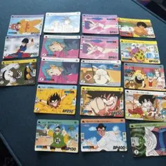 【1989年】希少‼︎ドラゴンボールカードダス、第二段ノーマル18枚セット