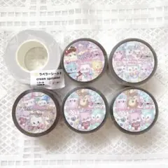ayyjewel 6点セット　PETテープ　ラベラーシール