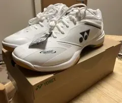 YONEX SHB65Z4W バドミントンシューズ 28.5cm ホワイト