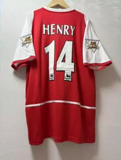 02-03 アーセナル ホーム ユニフォーム ジャージ 14番 HENRY