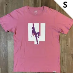 UT ユニクロ　斉木楠雄のΨ難　プリントTシャツ メンズ S ピンク