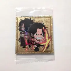 ワンピース大海賊 シールウエハース ゴールドパラレル エース&ロジャー