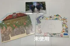 【未使用】沖縄 美ら海水族館、竹富島 オリジナル写真立て 竹富島ポストカード