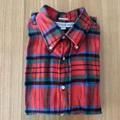 INDIVIDUALIZED SHIRTS ネルチェックシャツ 15H 未使用品