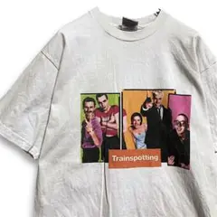 BiBP ムービー Tシャツ 古着 白 トレインスポッティング 映画 洋画 名作