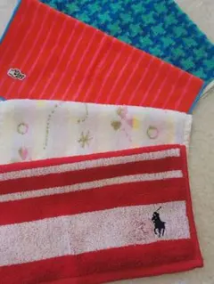 【美品】RALPH LAUREN他　タオルハンカチセット