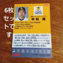 福岡ソフトバンク　プロ野球チップスカード2014〜