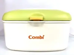 【中古品】Combi おしりふきウォーマー ホワイト・グリーン