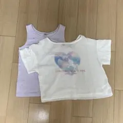 メゾピアノ　タンクトップつきTシャツ