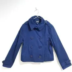 【140】ラルフローレン RALPH LAUREN コート ネイビー 濃紺