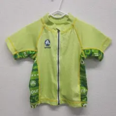 crocs ラッシュガード 110cm 明るい緑