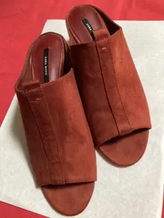 【お得!】ZARA ザラ ミュール 24.5㎝ 38