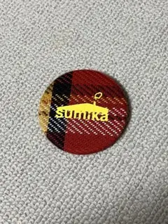 sumika チェック柄バッジ ガチャ