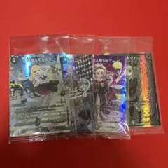 特攻人形ジェニー　神アート　4枚　各種1枚　未開封　ボーダーレス