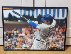 祝ドジャース大谷翔平 2024年MVP獲得！A3サイズポスターフレーム付き⑤