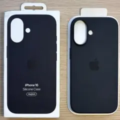 【正規品】アップル純正 iPhone 16 シリコンケース ブラック
