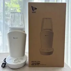 MK 小型精米器　SM-201W ホワイト 箱、取扱説明書付き