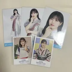 乃木坂46 柴田柚菜 5点セット（乃木コレAugust-V＋全ツ2024くじ）