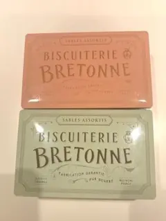 Biscuiterie Bretonne 空き缶　2セット