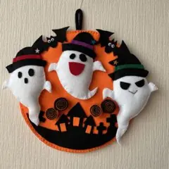 フェルトリース　ハロウィン