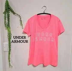 【美品】UNDER ARMOUR☆ドライ☆Vネック☆Tシャツ☆M☆吸湿速乾