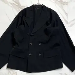 美品❤️トリココムデギャルソン　テーラードジャケット　フリル　ラメ　ベージュ トリココムデギャルソンtricot COMME des GARCONS ウール千鳥格