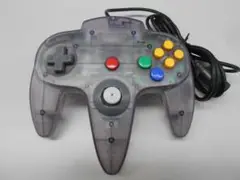 【美品】ニンテンドー64 コントローラー クリアパープル/M2352