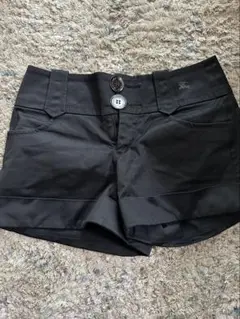 【美品】BURBERRY BLUE LABEL ショートパンツ 38 ブラック