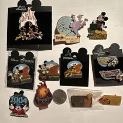 ディズニーランド　イベント　ピンバッジセットＢ