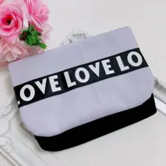 Love パープル 移動ポケット