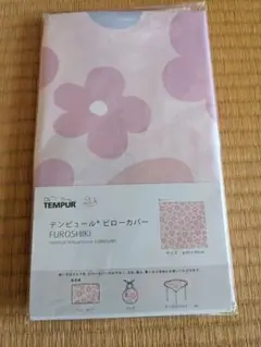 TEMPUR テンピュール　ピローカバー　ふろしき　花柄 約90x90cm