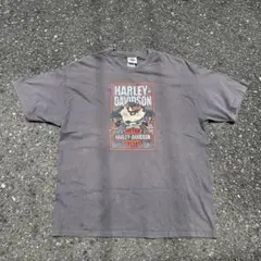 00s Hanes Harley Davidson キャラT ルーニーテューンズ