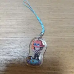 ONE PIECEエースキーホルダー