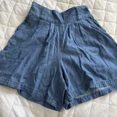 MPS デニムブルー ハーフパンツ 130サイズ
