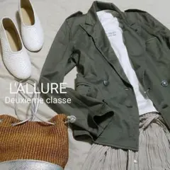 L' ALLULE Deuxieme classe ダブルボタンジャケット 36