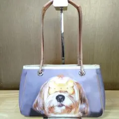 アニヤ ハインドマーチ ANYA HINDMARCH 犬柄 トートバッグ