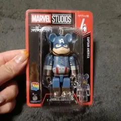 MARVEL ハッピーくじ ベアブリック賞 4 キャプテンアメリカ