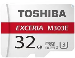 未使用品＊　東芝★　高耐久microSDHCメモリカード 32GB